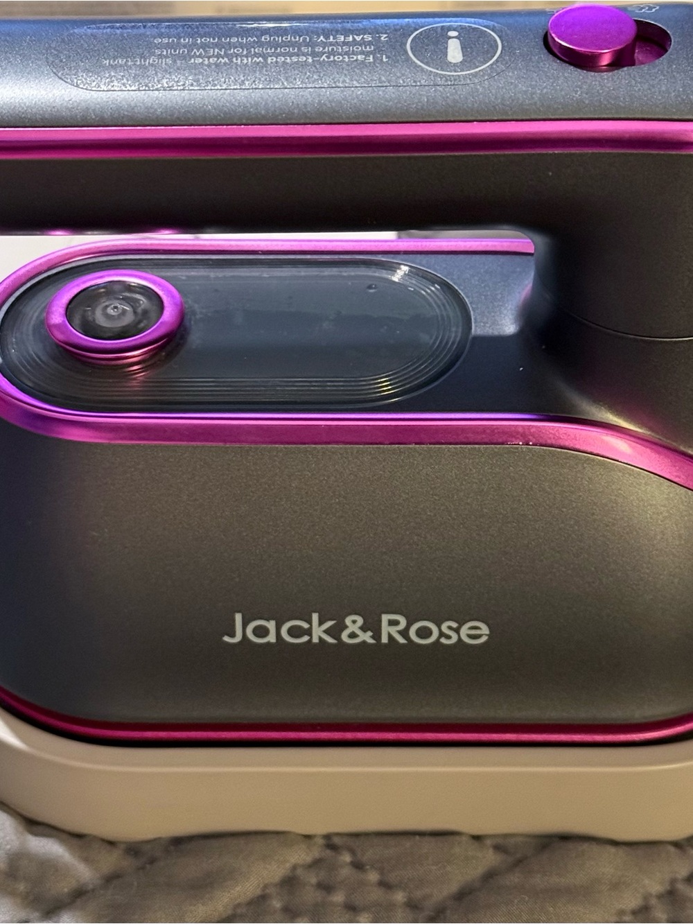 Jack & Rose Portable Travel Iron Steamer